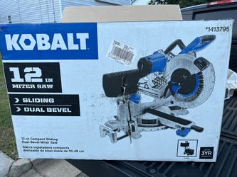 12 Miter Saw Sliding Dual Bevel
