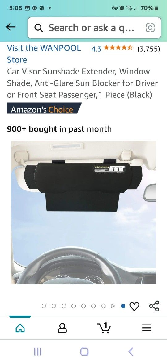 Visor Extender