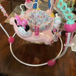 Mini Mouse Themed Baby Bouncer