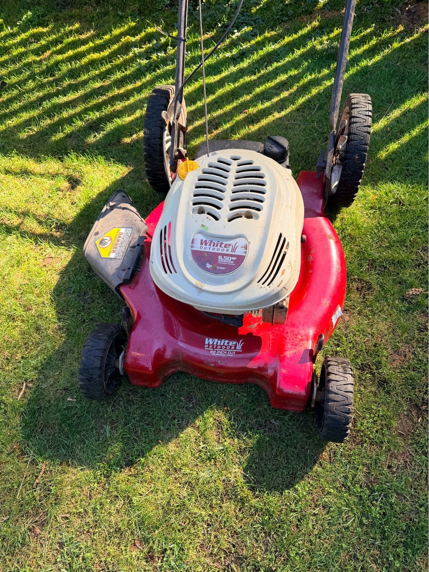 Push lawn mower
