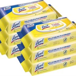 Lysol Disinfectant  Wipes (6 packs)