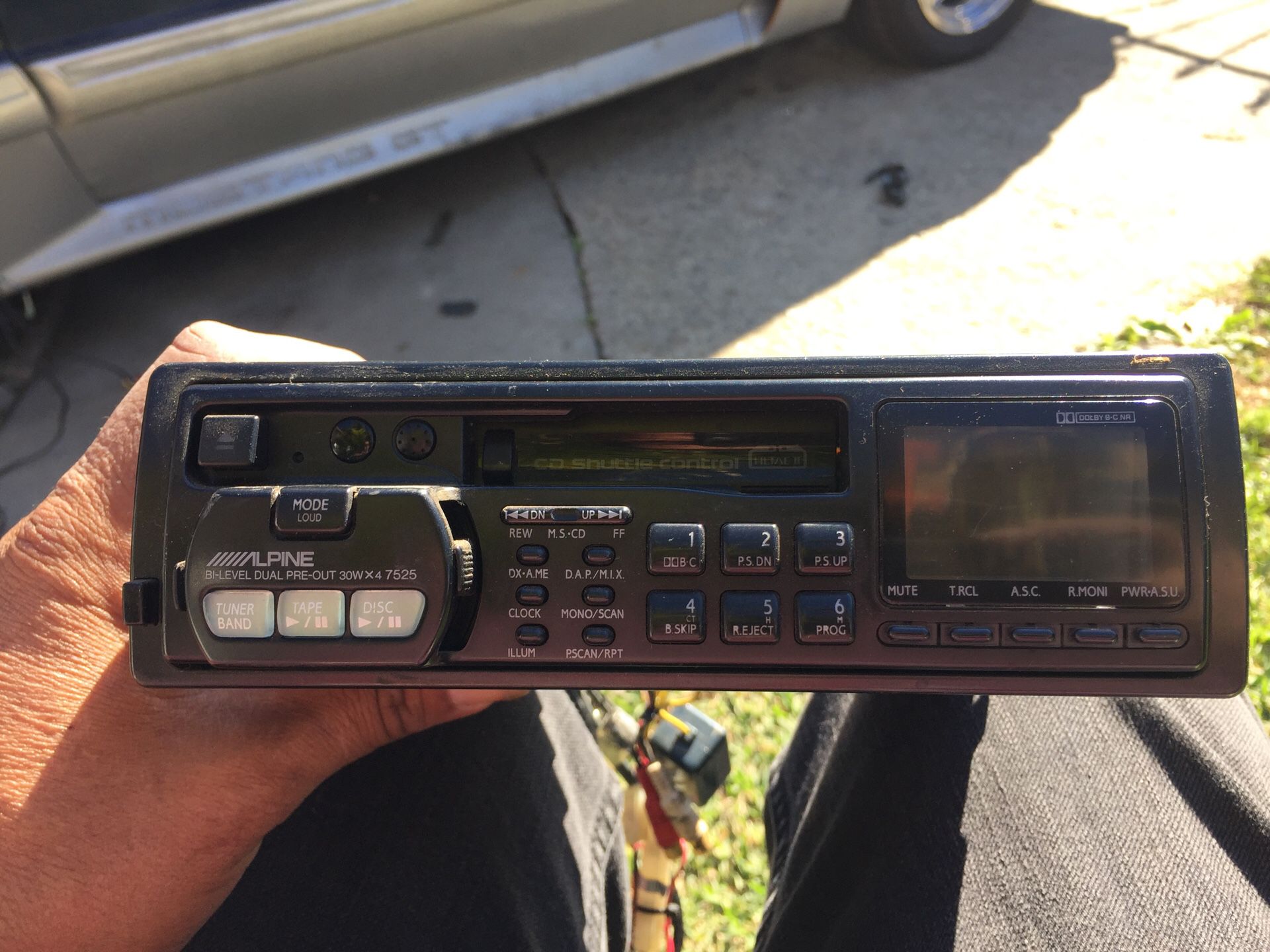 Vintage Old School Alpine 7513 Car Radio Cassette Stereo Tested Working  25wx4 for Sale in Compton, CA - OfferUp