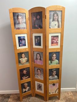 Multi picture frame display - $10
