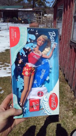 Coca cola splash Barbie