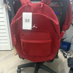 Red Jordan Back  
