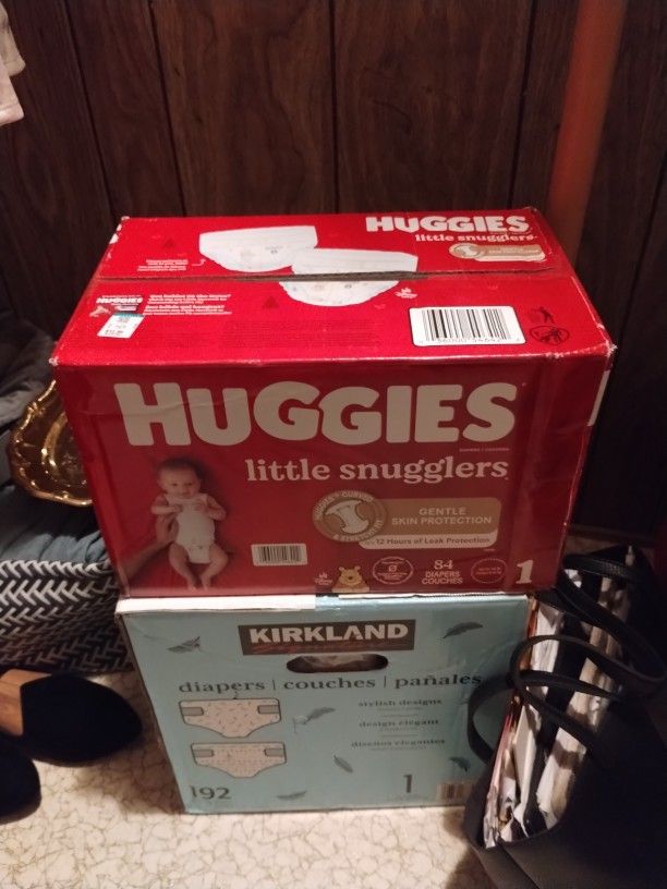 Huggies Little Snugglers | Size 1 | 84 Pack NEW IN BOX