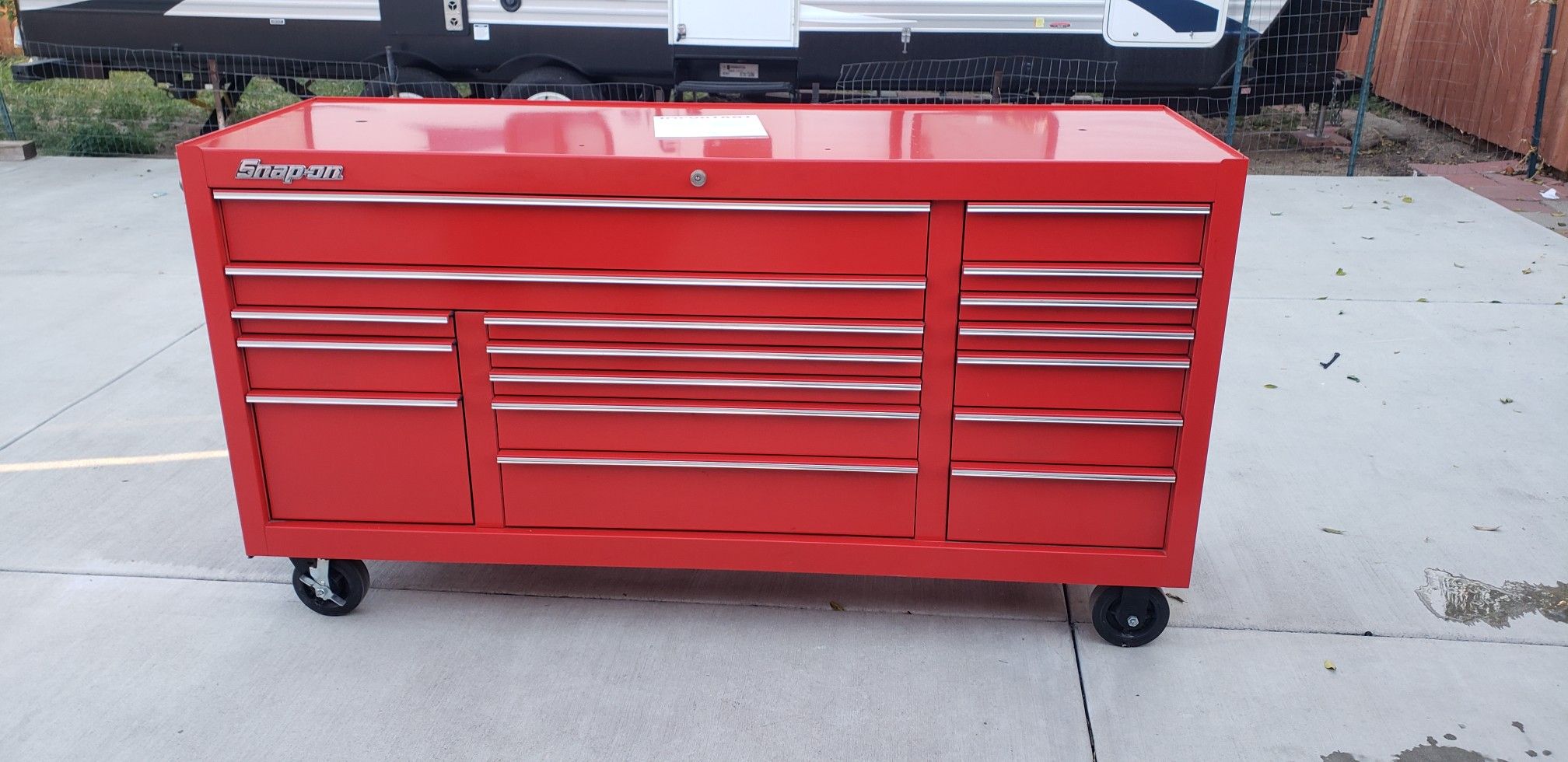 Snap on tool box only