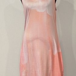 Pink and White MIDI DRESS  IN M,L,XL, 2XL,4XL