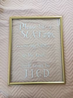 Wedding Sign