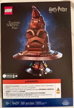LEGO Harry Potter Talking Sorting Hat Set 76429