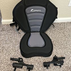 SUP Paddlebaord Seat And 2 Fishing Pole Holders 