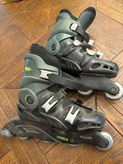 Free man rollerblades size 10