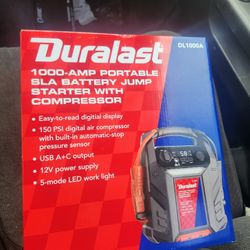 Duralast 1000-AMP Portable SLA Battery Jump STARTER 