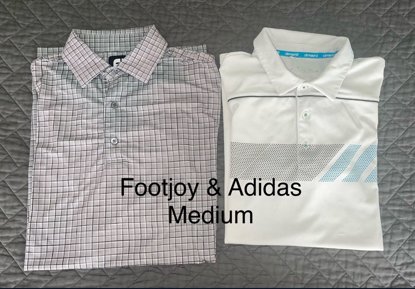 Footjoy & Adidas Golf Shirts
