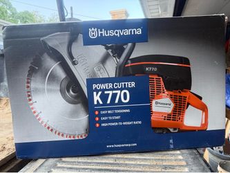 14” Husqvarna concrete saw
