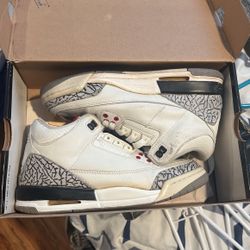 Jordan 3 White Cement