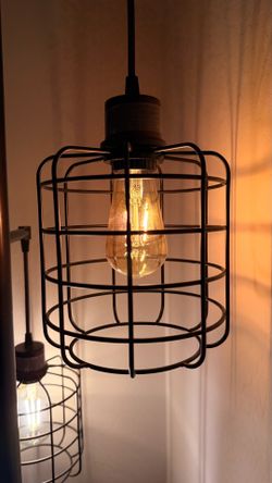 Vintage industrial lamp