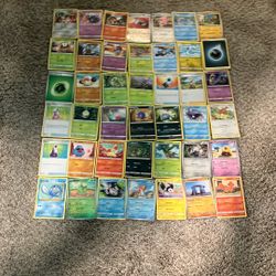 42 Pokémon cards