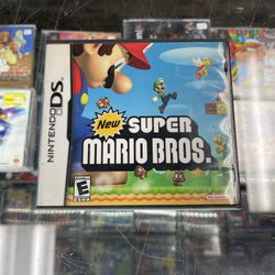 New Super Mario Bros DS $35-$40 Each Gamehogs 11am-7pm