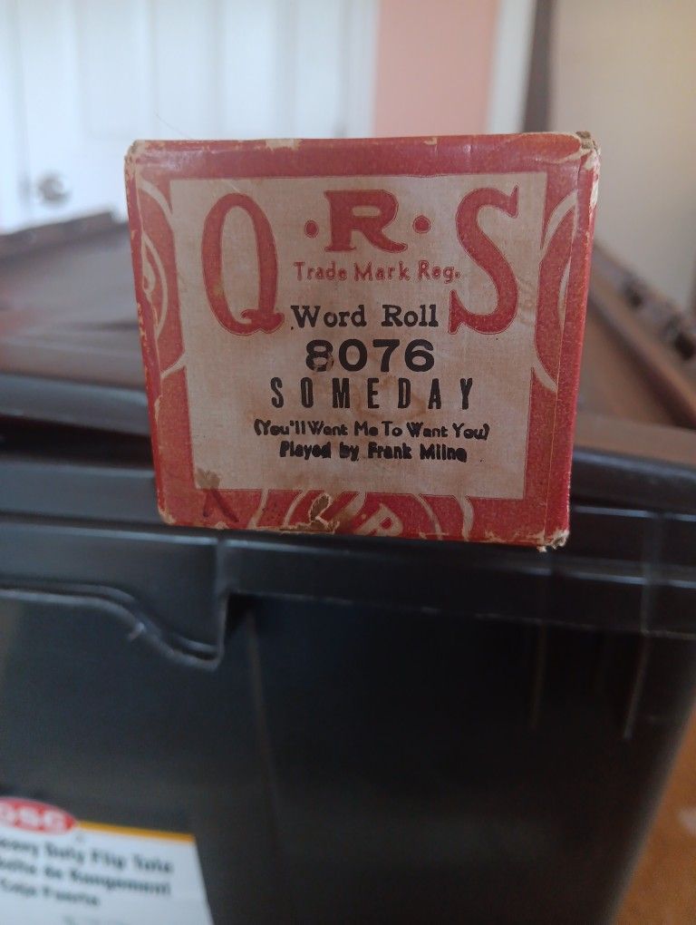 Piano Rolls - Word Rolls