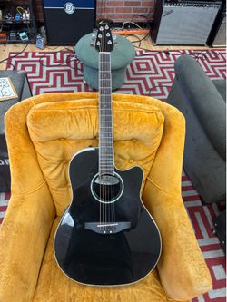 Ovation Celebrity Black Acoustic Electric