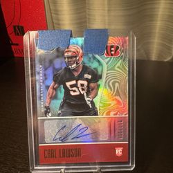 Carl Lawson Rookie Auto /250