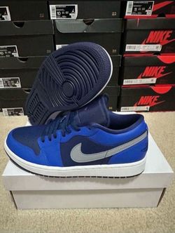 Nike air jordan 1 low  game royal blue DC0774-400 Womens Size 10.5/ 9 Mens  Brand New