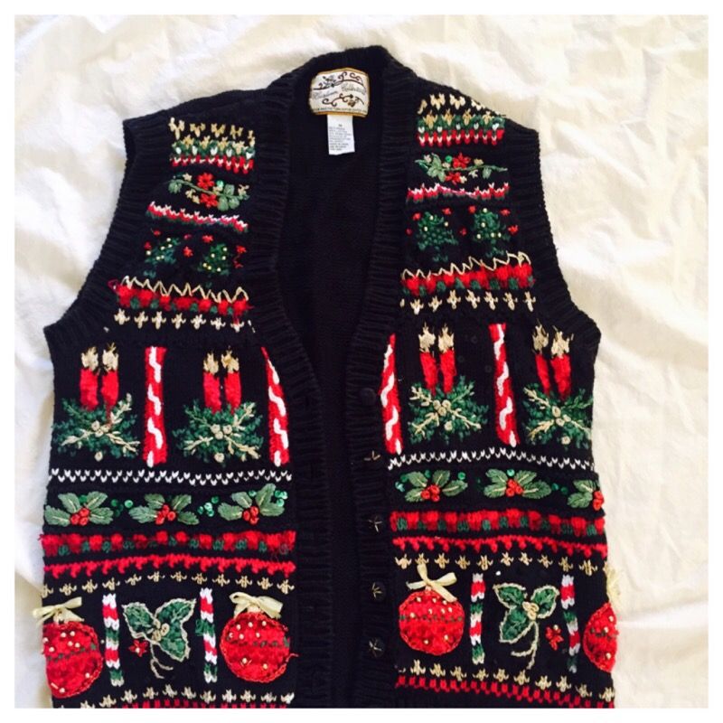 UGLY CHRISTMAS SWEATER VEST