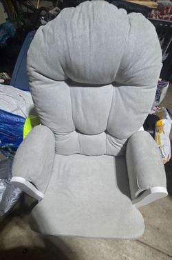 Rocking chair with foot stand