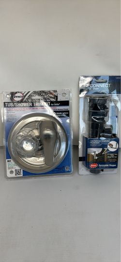 Danco Tub/Shower Trim Kit & EZ Connect Pop Up Drain