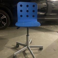 Blue IKEA Chair 