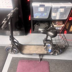 Electric Scooter With Seat