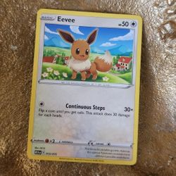 Eevee 013/015 New 2025 McDonald’s Happy Meal Pokémon Dragon Discovery Card NM