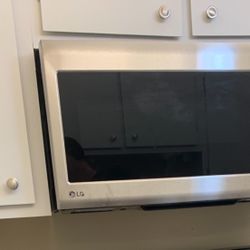 LG Stainless Steel easy clean Over The Range Microwave
