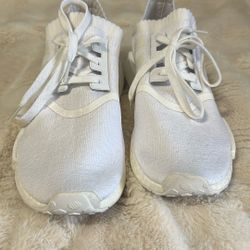 Adidas NMD R1 Japan Triple White 9.5 2017