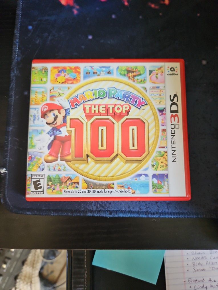 Mario Party The Top 100 3ds