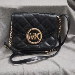 Michael Kors Quilted Leather Crossbody Bag