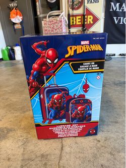 Spider man luggage set