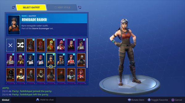 Fortnite Renegade Raider Style