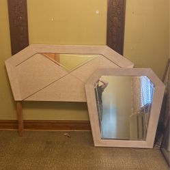 Queen Headboard And Mirror