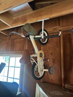 Kids Balance Bike with Basket and Training Wheels