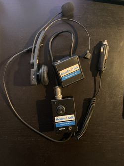 Ready2talk portable PA system With Wireless headset