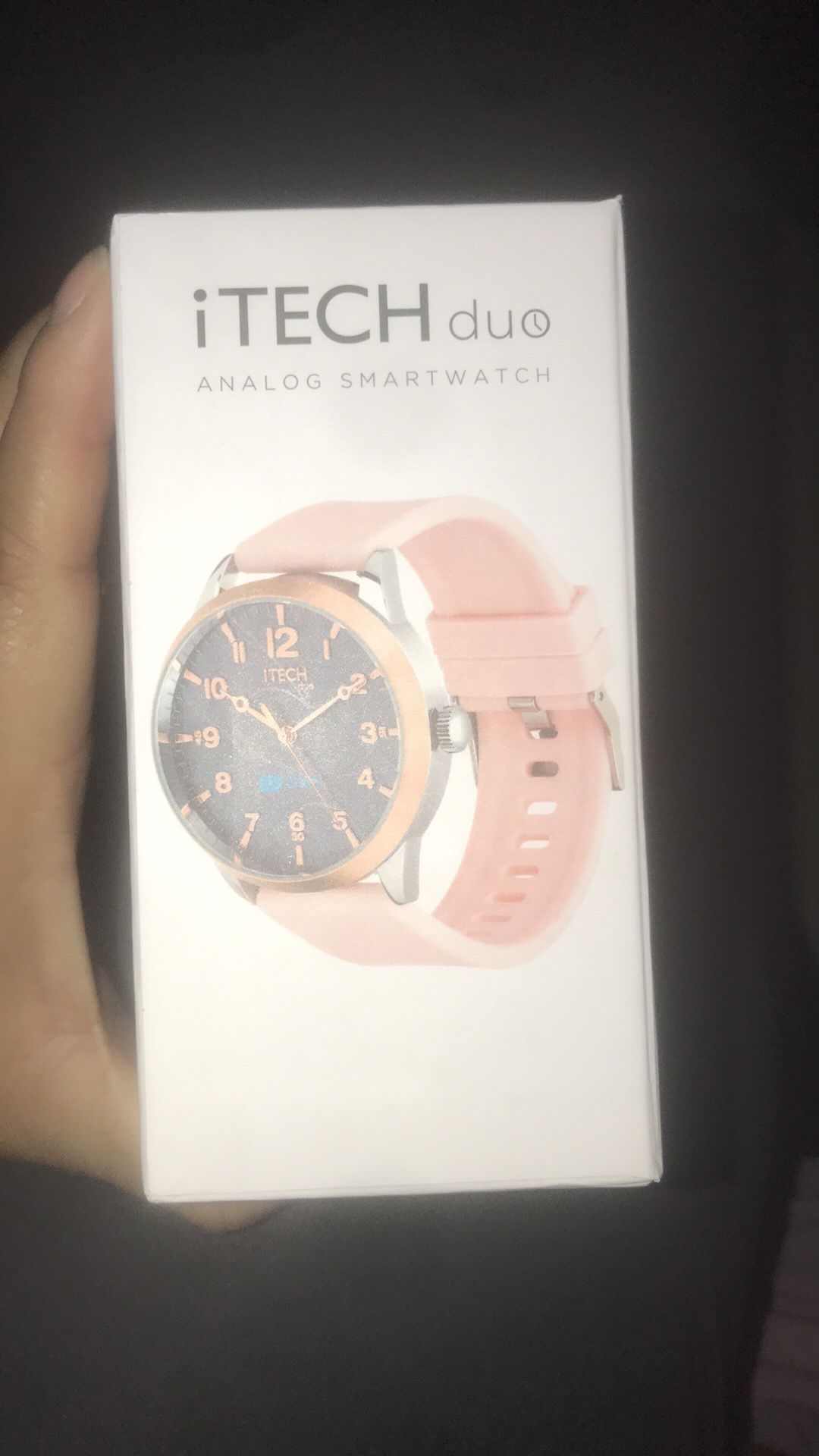 iTECH duo analog smart watch