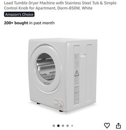 Compact Portable Electric Clothes Dryer