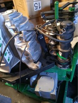 Green Lee hydraulic bender