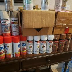 Spray Paint Any 6 Cans For 20.00 