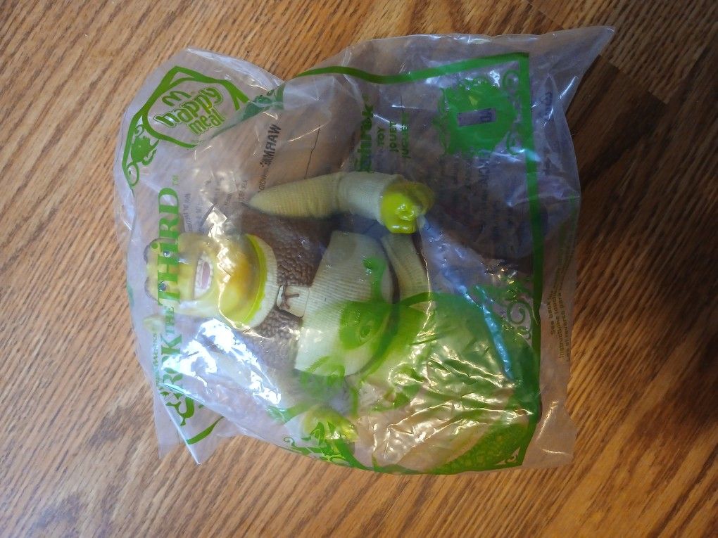 '07 Shrek Action Figure Mcdonalds