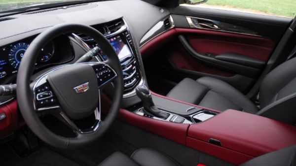2014 2017 Cadillac Cts Burgundy Red Interior For Sale In