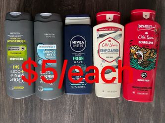 Old Spice & Dove Men Care Body Wash