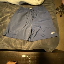 Nike navy blue shorts